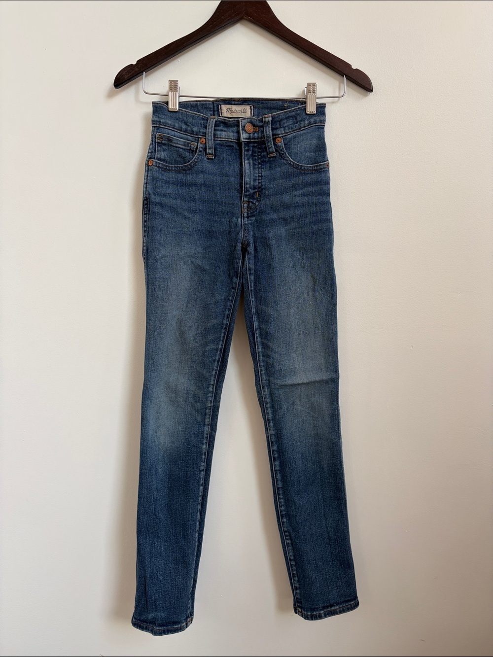 Madewell Skinny Jeans in Washed Blue